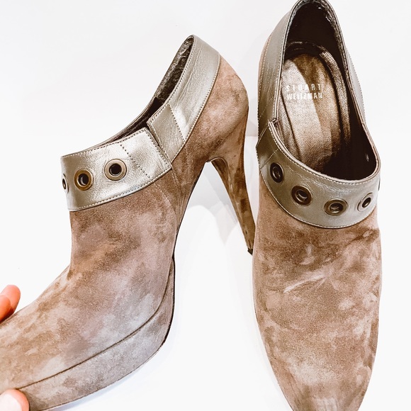 Stuart Weitzman suede bootie - Picture 6 of 12